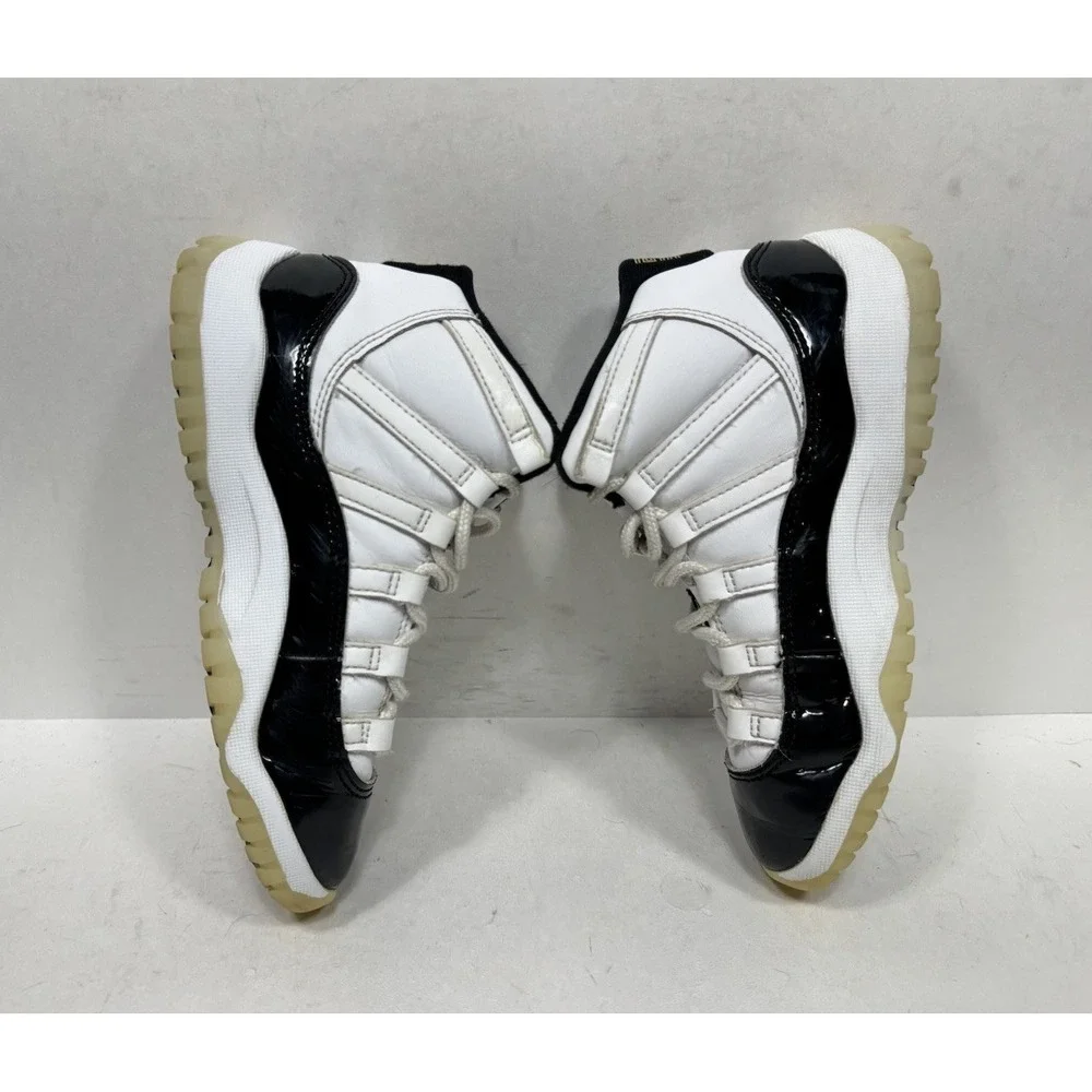 Air Jordan 11 Dmp Gratitude Shoes Boys‎ Size 13C White Basketball 378039-170